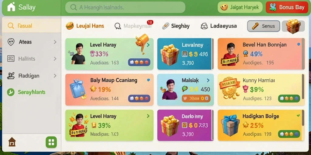 Screenshot menampilkan karakter utama dalam aksi.