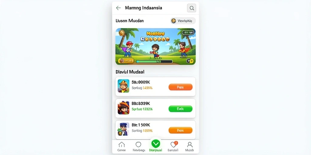 Tampilan awal antarmuka yang menarik pada 365ZK.