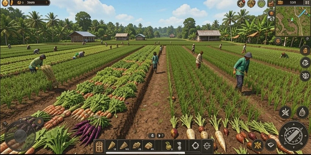 Screenshot menampilkan karakter utama dalam pertarungan.