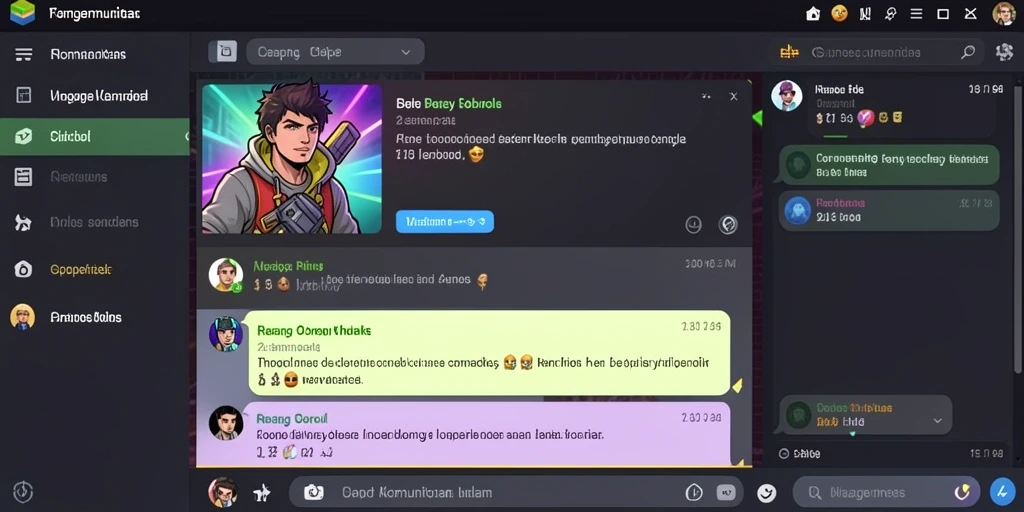 Tangkapan layar ini menunjukkan karakter utama dalam aksi.