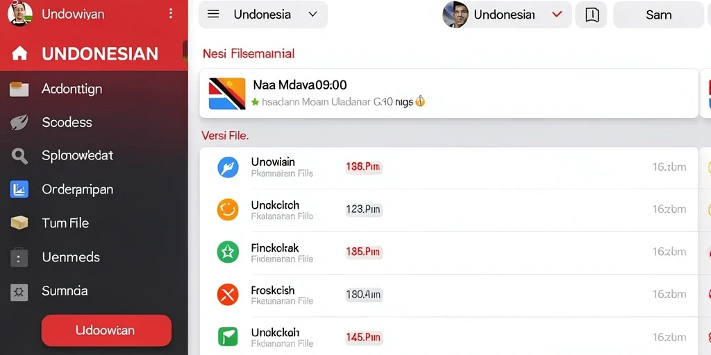 Tampilan antarmuka yang modern dan ramah pengguna.