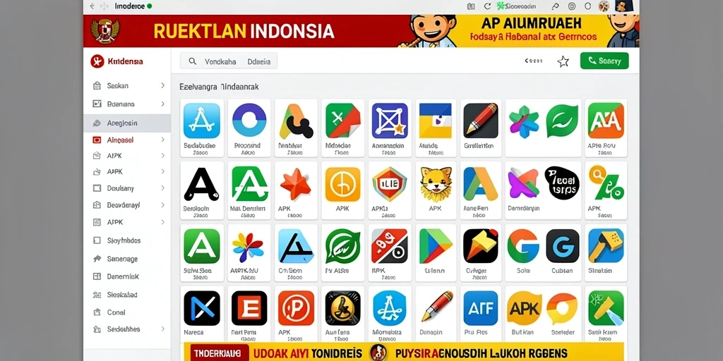 Tampilan antarmuka yang user-friendly dan menarik.