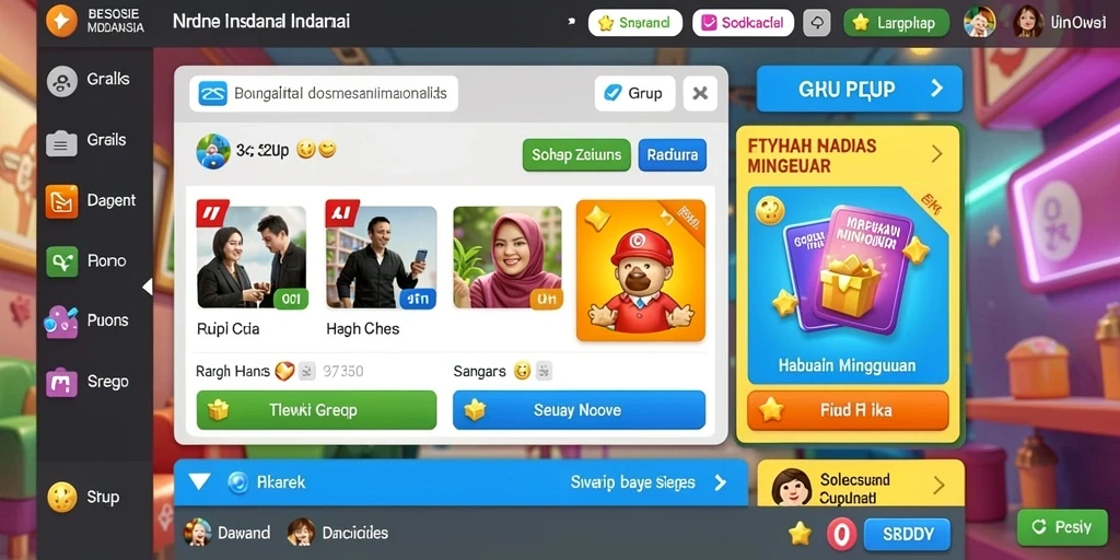 Tampilan antarmuka HOKI65 yang menarik.