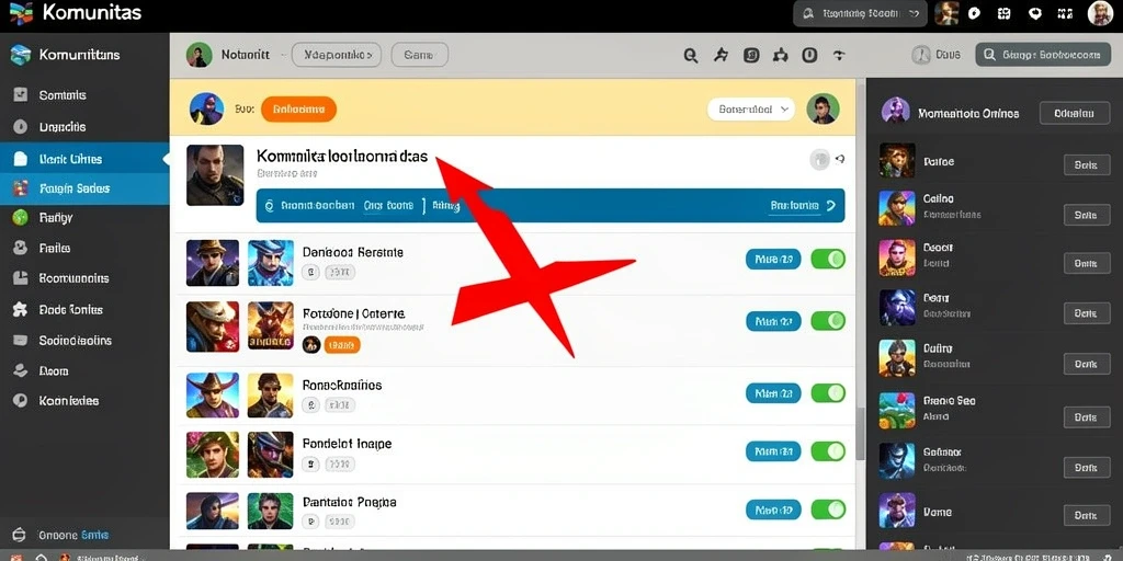 Screenshot menampilkan tampilan antarmuka yang menarik.