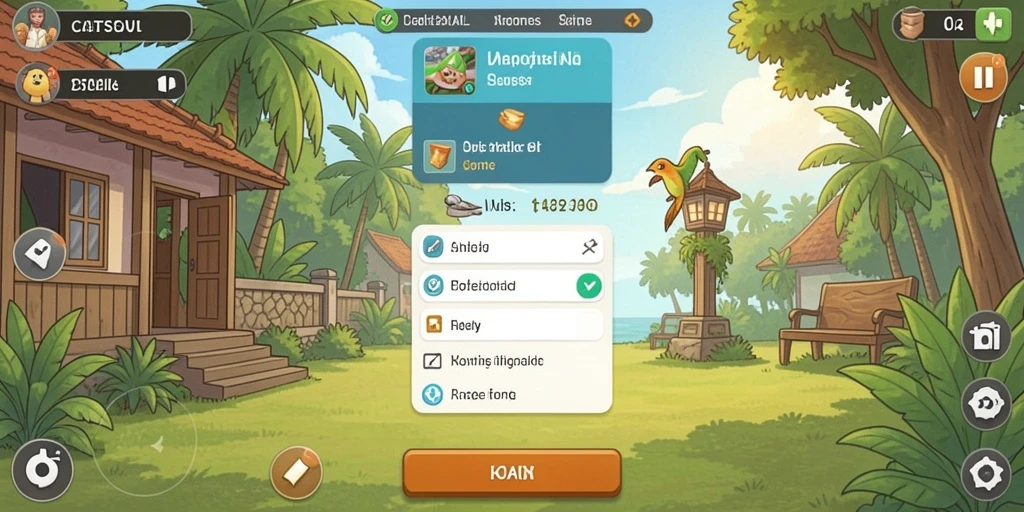 Tampilan awal permainan KAOL68 yang menarik.