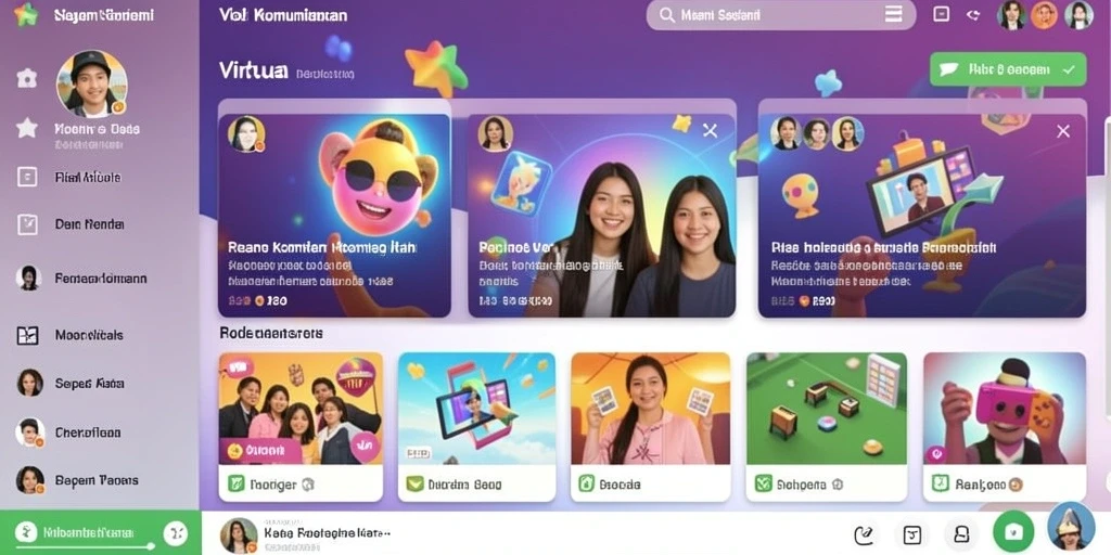 Tampilan pengguna yang modern dan menarik.