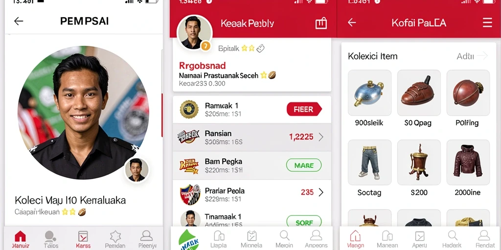 Tampilan antarmuka yang menarik dan intuitif.