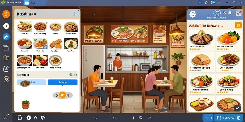 Tampilan antarmuka yang user-friendly dan menarik.