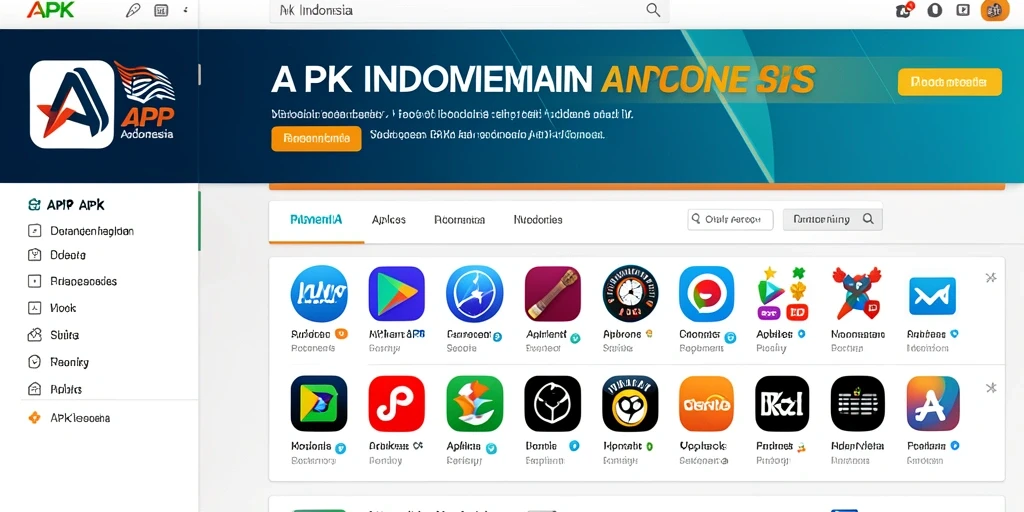 Tampilan antarmuka utama OLLO4D yang menarik.
