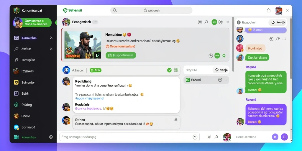 Tampilan antarmuka yang menarik dan user-friendly.
