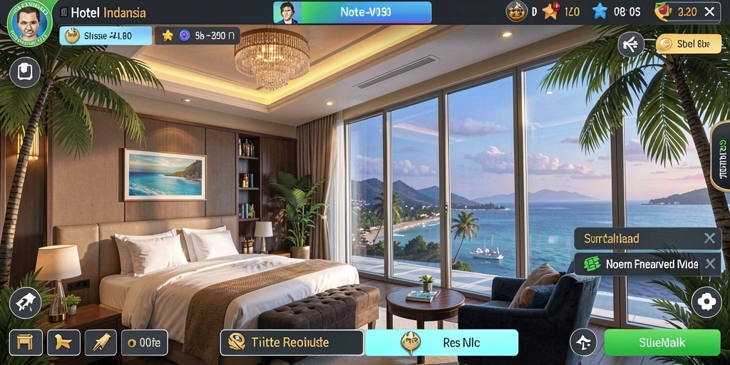 Screenshot menampilkan karakter utama dalam aksi.