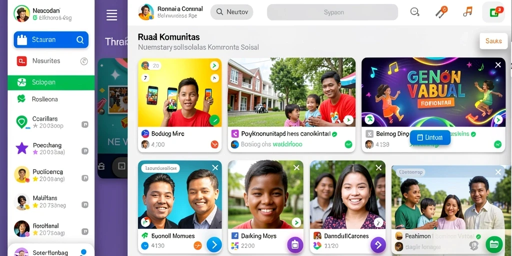 Tampilan antarmuka yang user-friendly dan menarik.