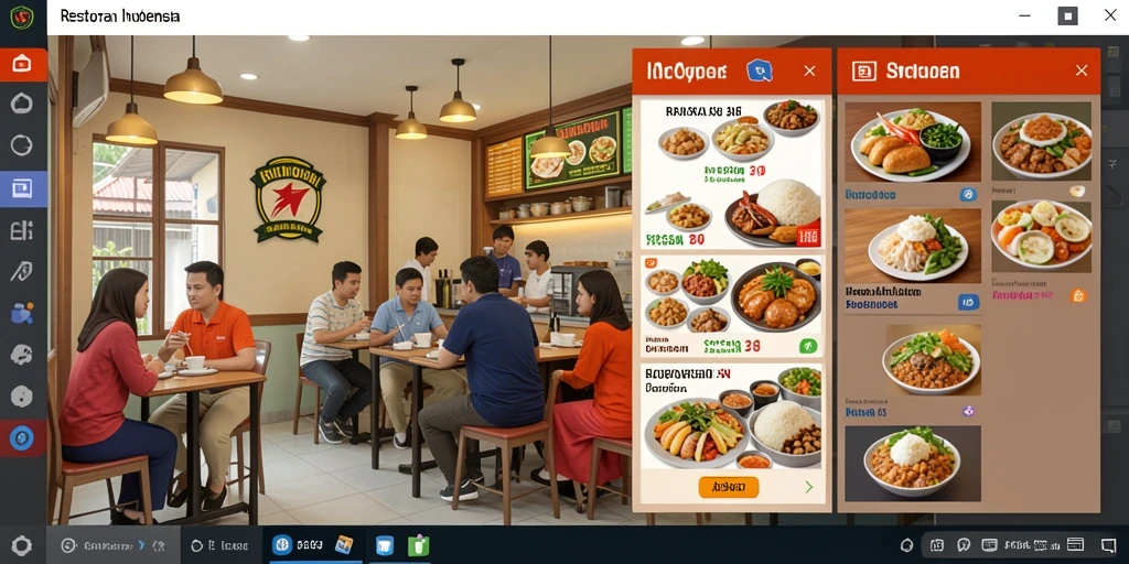 Tangkapan layar yang menampilkan karakter utama dalam aksinya.