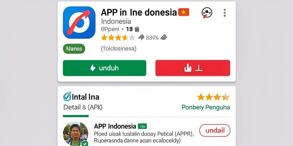 Tampilan awal yang menawan dan menarik.