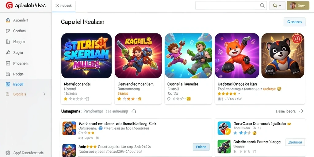 Tampilan antarmuka aplikasi yang intuitif.